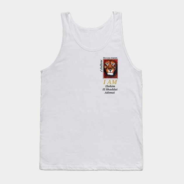 Golden lion -I AM Tank Top by Frezmade